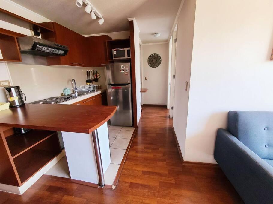 Centrico Departamento En Metro Parque Bustamante Santiago del Cile
