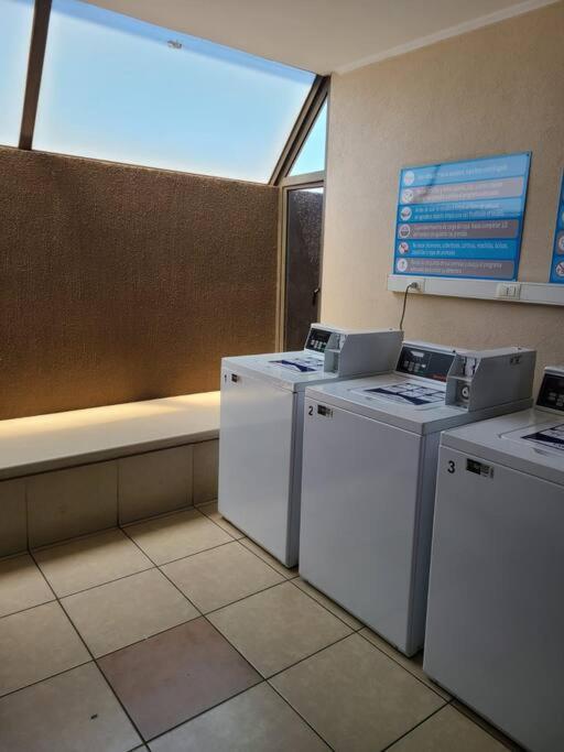 Centrico Departamento En Metro Parque Bustamante Appartamento Santiago del Cile
