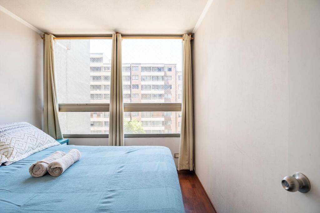 Appartamento Centrico Departamento En Metro Parque Bustamante Santiago del Cile